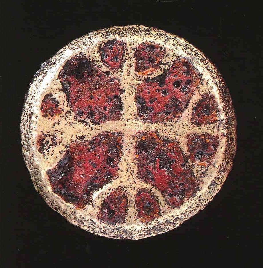 Bronzen kruisemailfibula (Groningen)