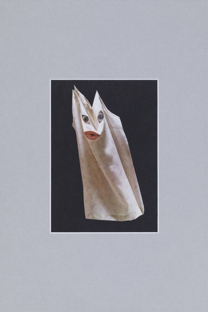 Ja, daar hangt ze nou!