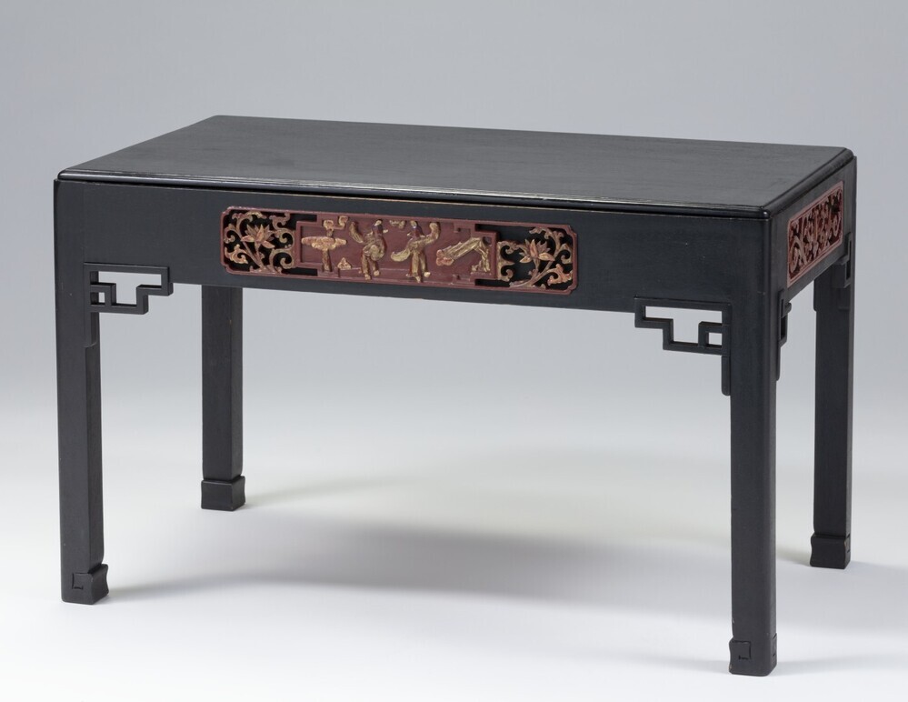 Rechthoekige lage tafel in Chinese stijl