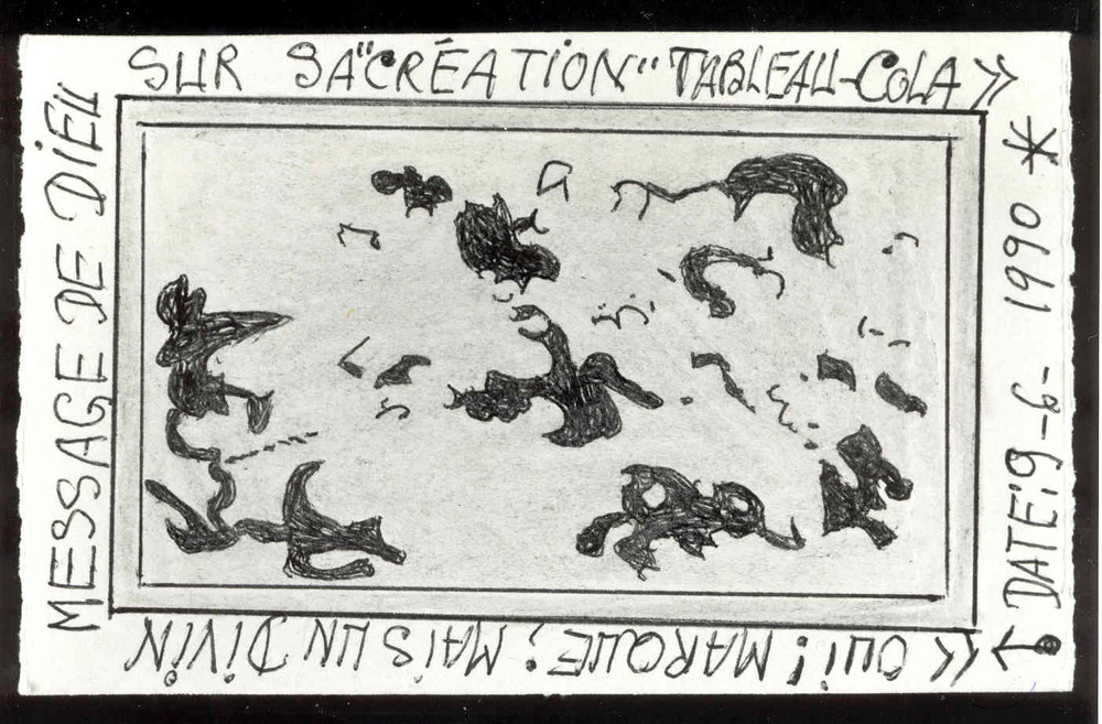 Sur sa "creation" tableau cola ...