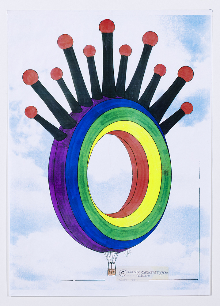 Ontwerp voor het Heller-project in de Korenbeurs