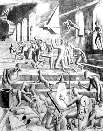 The studio system (serie Epic Paintings)