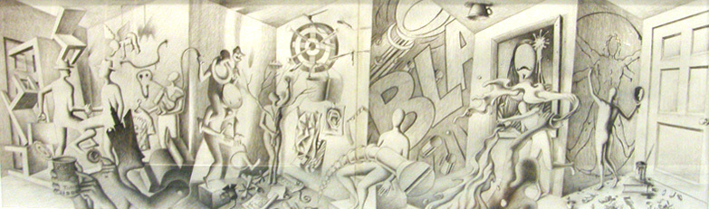 The history of inspiration (serie Epic Paintings)