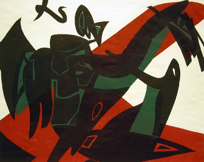 Ruiter bestijgt paard