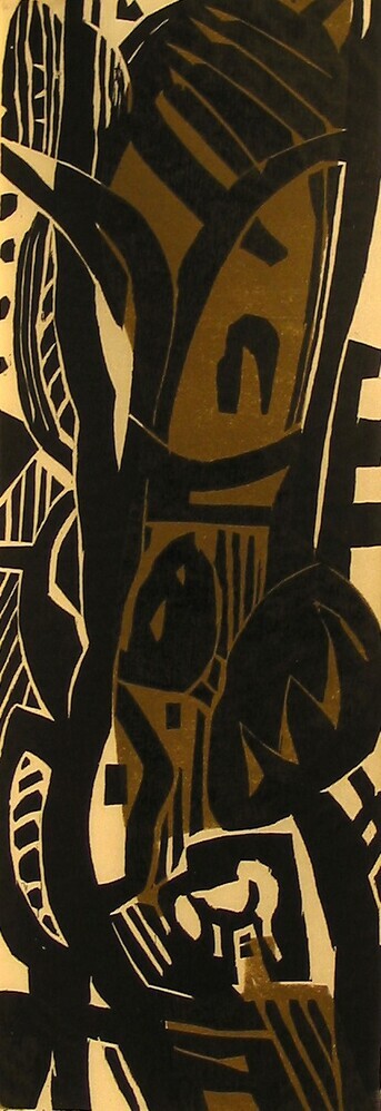 Compositie met bomen