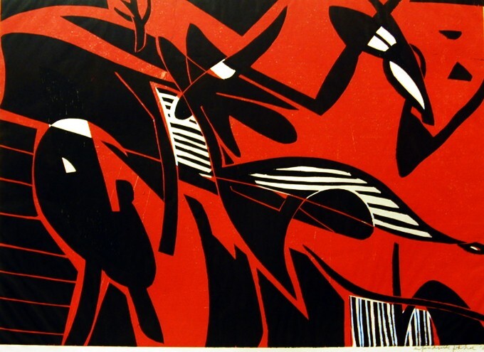 Compositie landschap