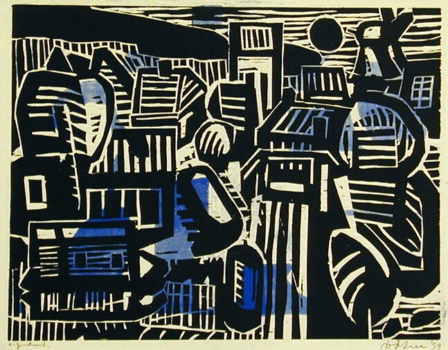 Compositie landschap