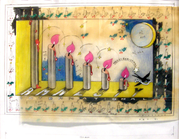 Ontwerp affiche Amnesty International