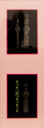 Ontwerp horloges voor tentoonstelling Business art