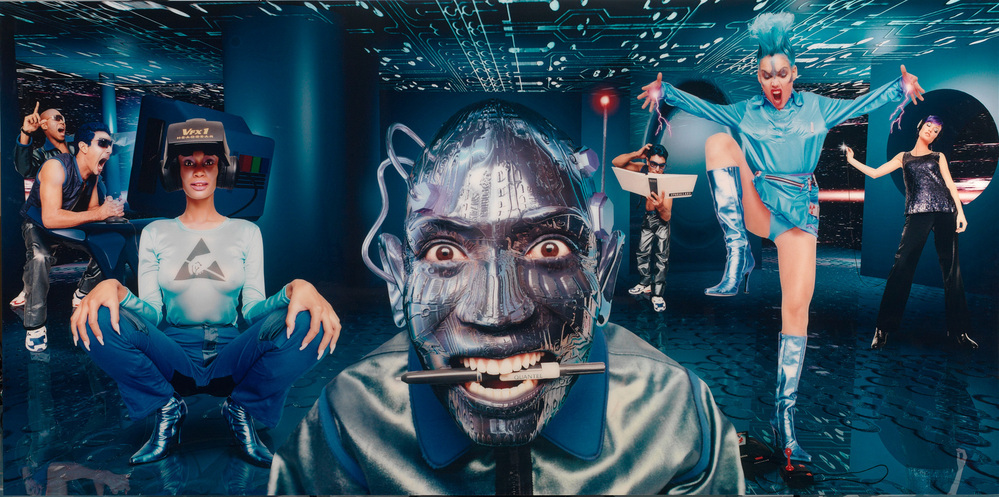 Virtualistic Vibes, Electric Blue