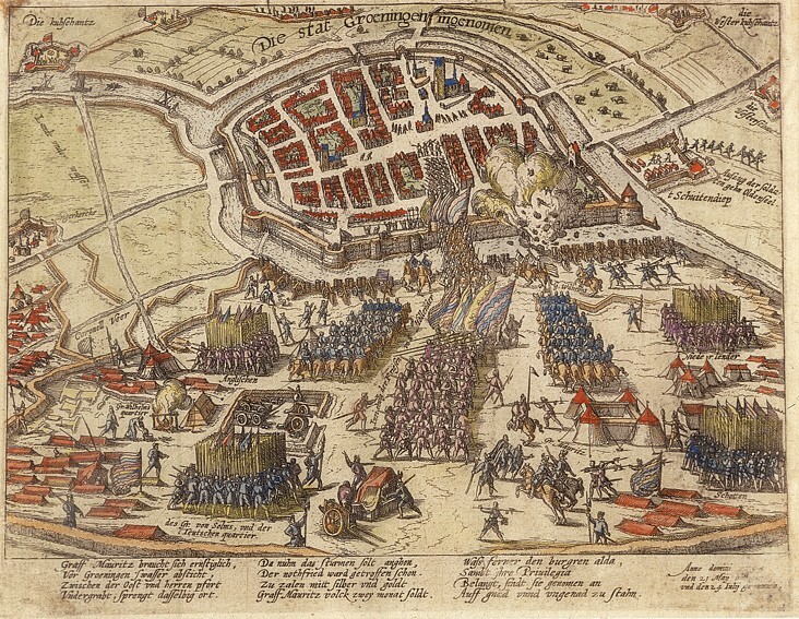 Die stat Groeningen ingenomen