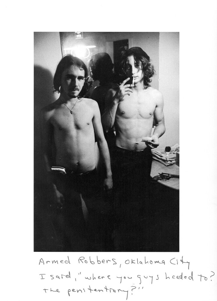 Armed robbers, Oklahoma City I said, "Where you guys headed to? the penitentiary?" (uit de serie: Teenage lust)