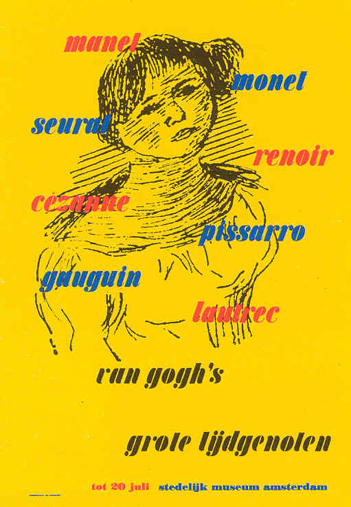 Manet, Monet, Renoir, Cezanne, Pisarro, Gauguin, Lautrec; Van Gogh's grote tijdgenoten