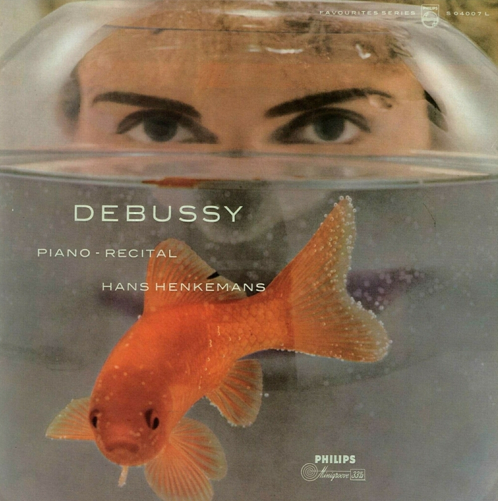 Platenhoes voor Philips favourites series: Hans Henkemans – Debussy Piano Recital