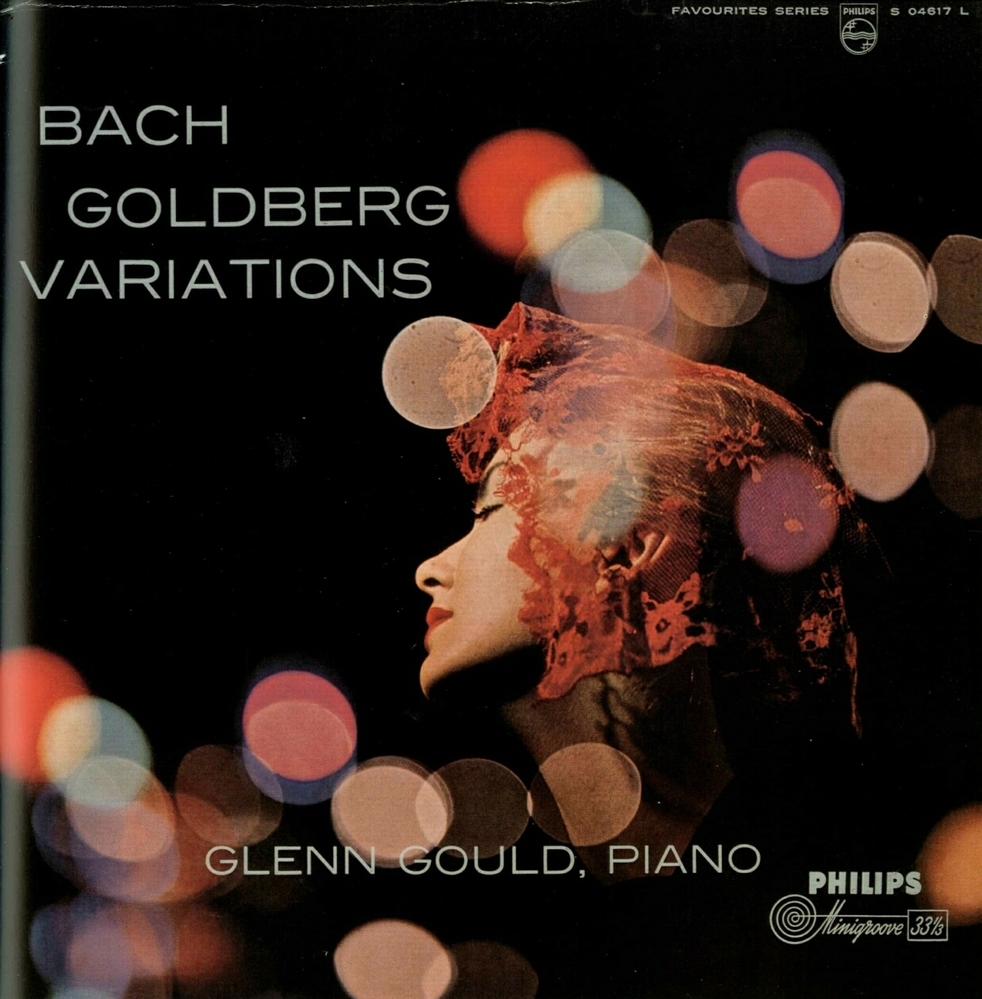 Platenhoes voor Philips favourites series: J.S. Bach - Goldberg variationen
