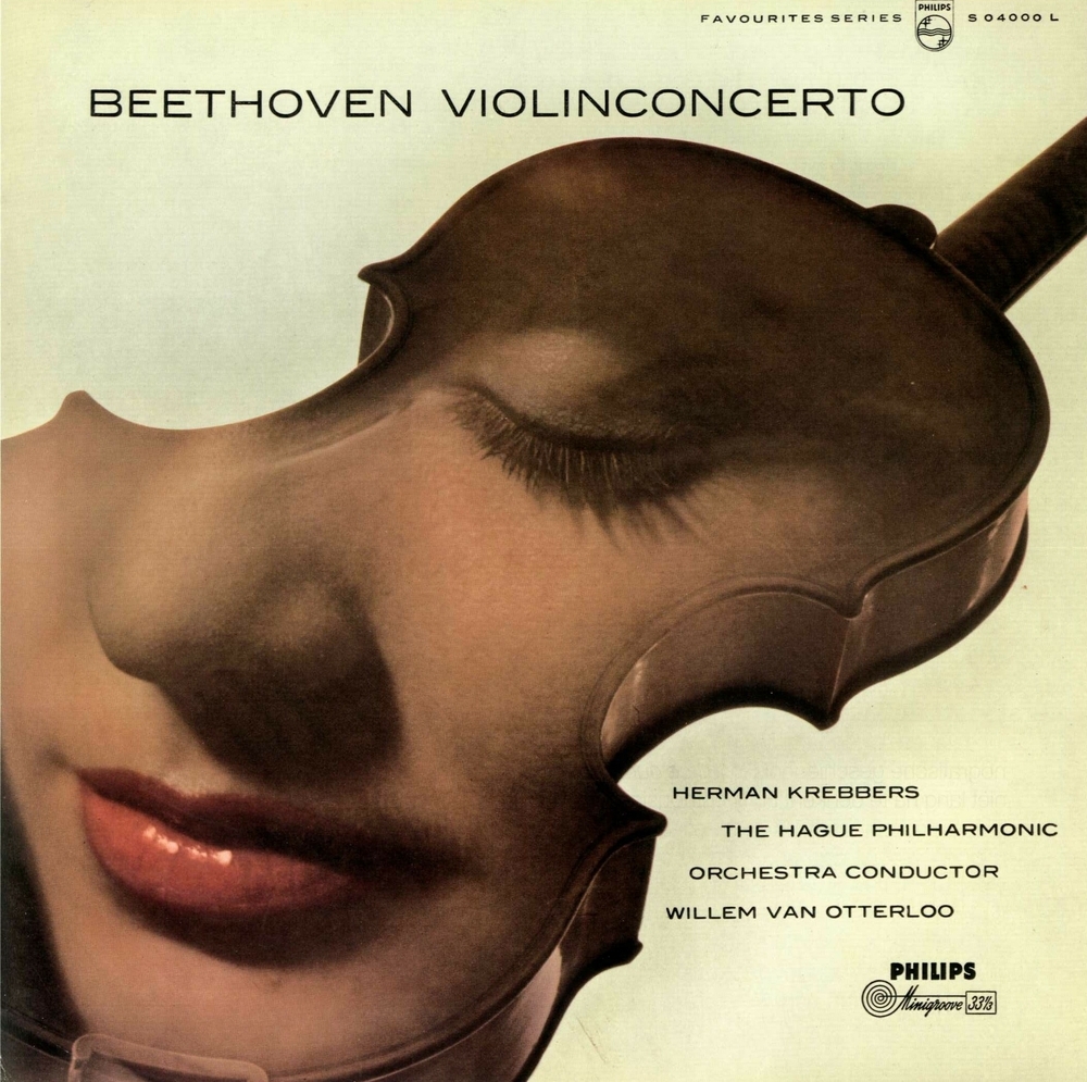 Platenhoes voor Philips favourites series: Beethoven - Violinconcerto