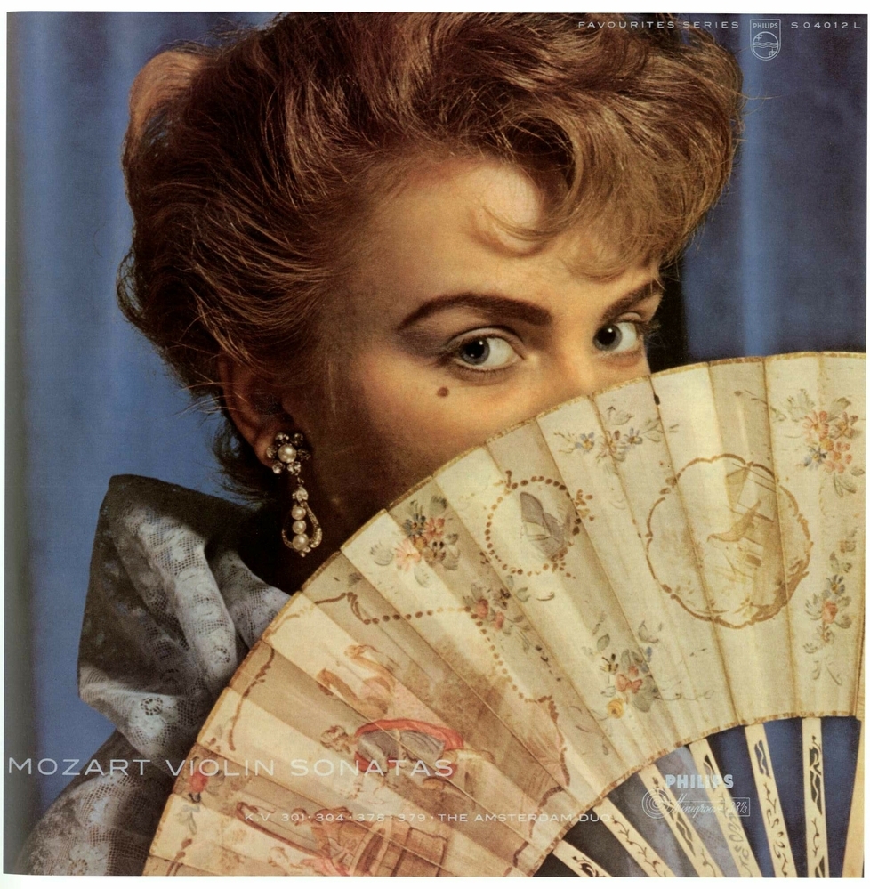 Platenhoes voor Philips favourites series: The Amsterdam Duo – Mozart Violin Sonatas