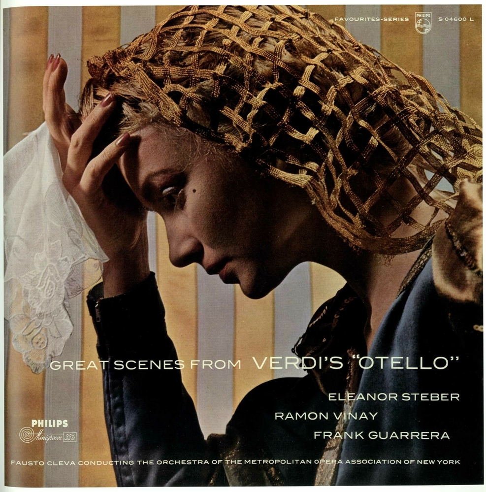 Platenhoes voor Philips favourites series: Great Scenes From Verdi’s Otello The Hague Philharmonic Orchestra