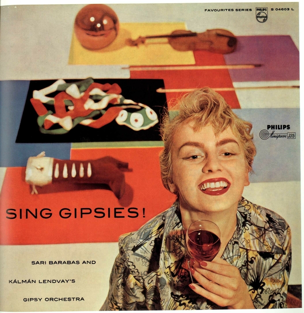 Platenhoes voor Philips Favourites series: Sing Gipsies!