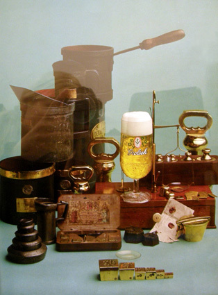 Reclame voor Grolsch - Vakmanschap is meesterschap (gewichten en maten)