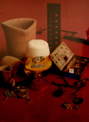 Reclame voor Grolsch - Vakmanschap is meesterschap (weegschaaltje en goud)