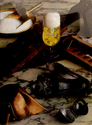 Reclame voor Grolsch - Vakmanschap is meesterschap (zout en gietvormen)