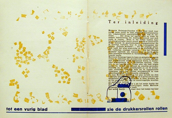 Zie de drukkersrollen rollen