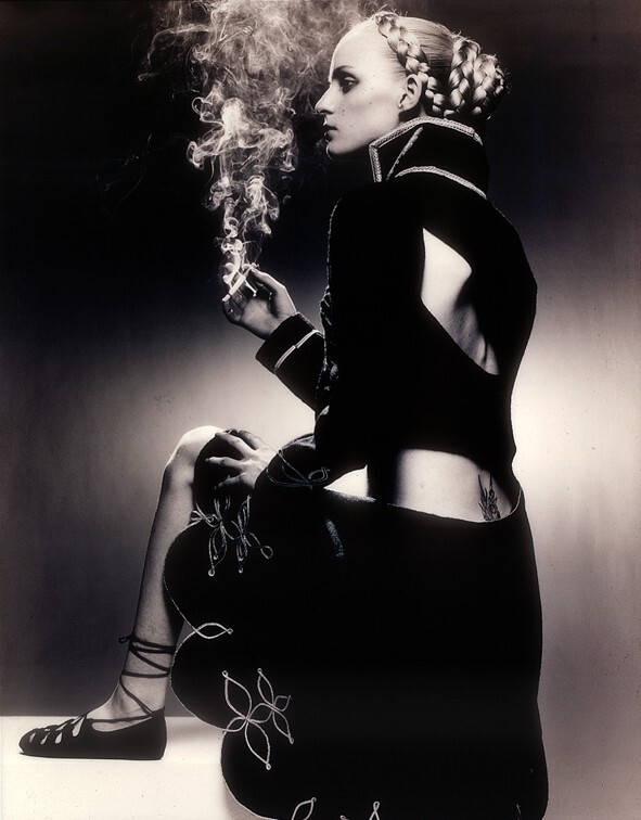 Amy in Alexander McQueen