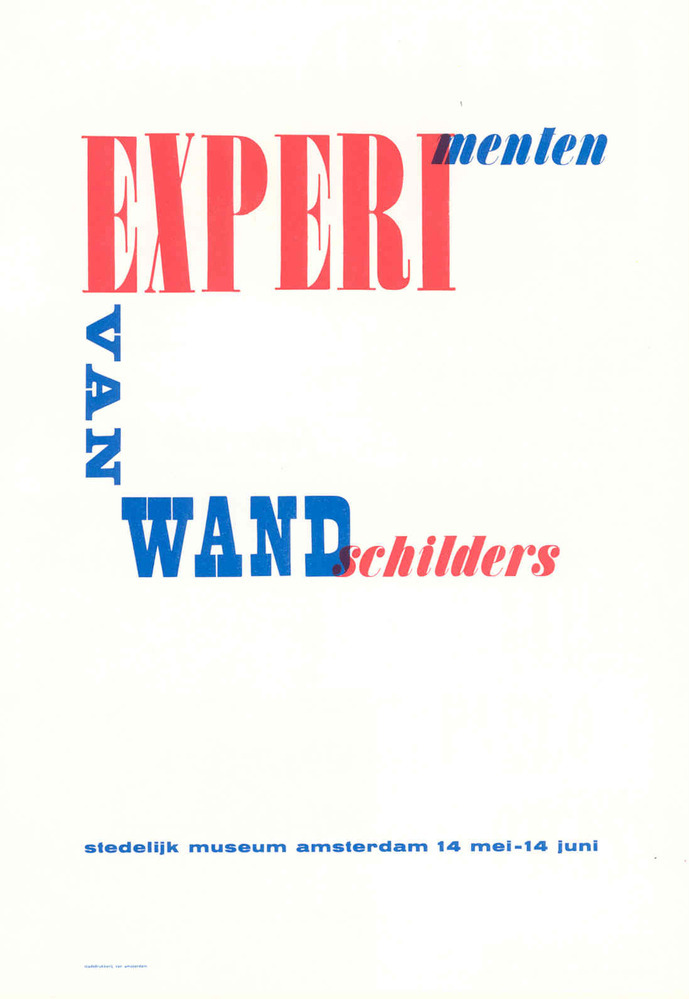 Experimenten van wandschilders