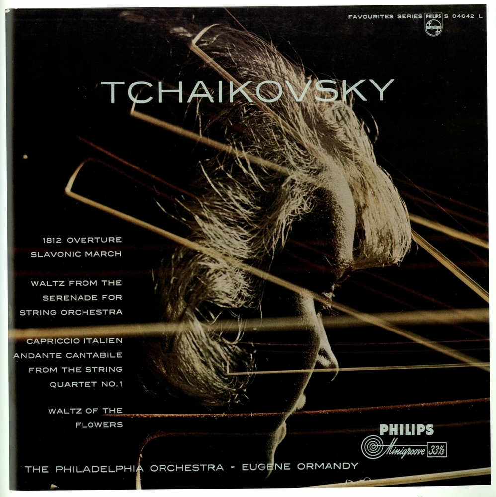 Platenhoes voor Philips favourites series: The Philadelphia Orchestra – Tchaikovsky