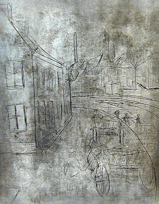 Etsplaat, Lage der A (E-15)