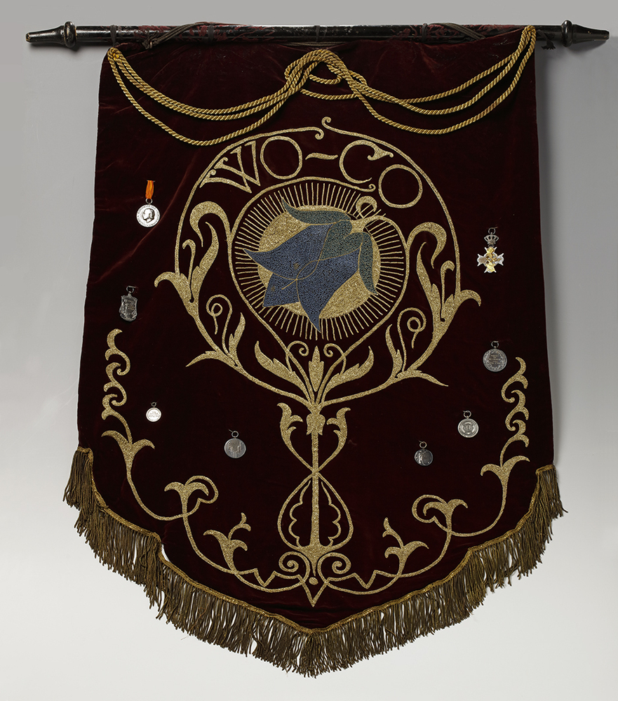 Vaandel van de Rederijkerskamer WoCo