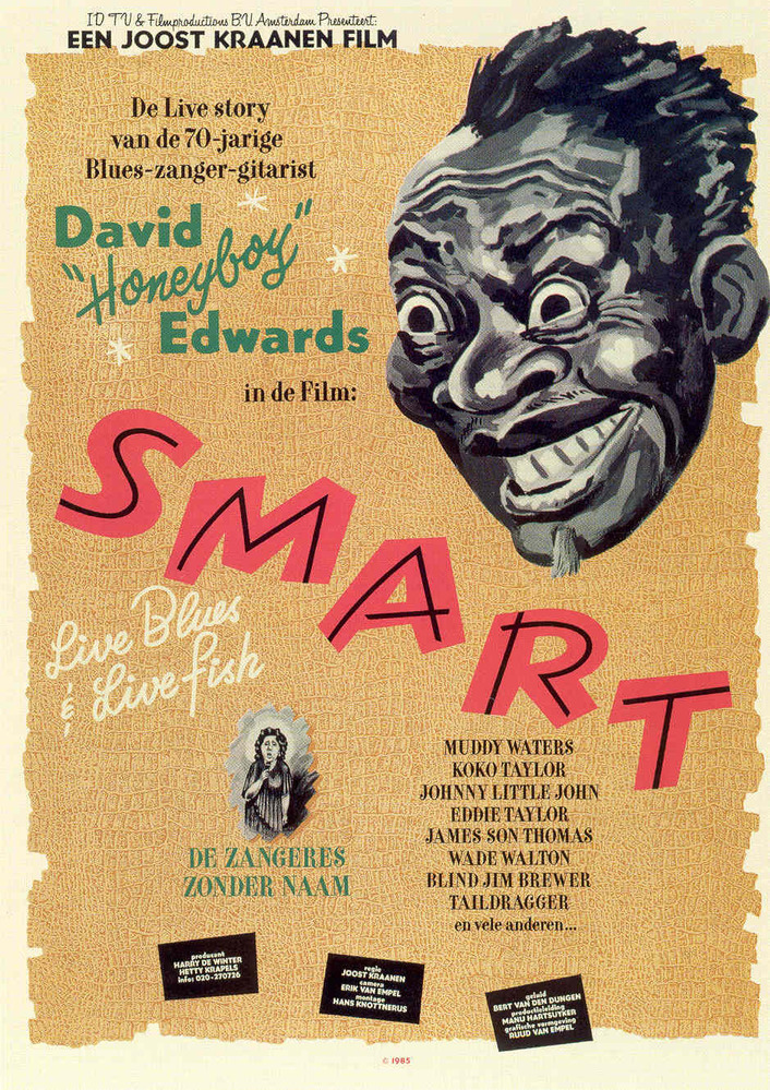 De live story van de 70-jarige Blues-zanger-gitarist David "Honeyboy" Edwards in de film: Smart