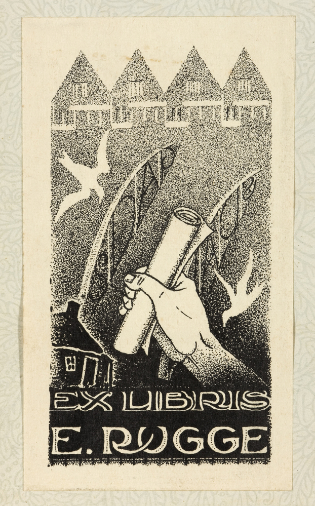 Ex-libris E. Rugge