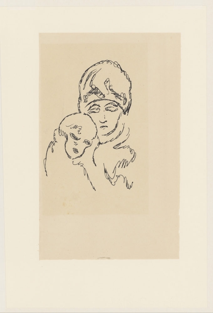 Studie vrouw en kind