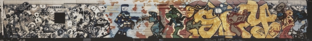 Memorial car voor Shy 147, "The art train", Detroit