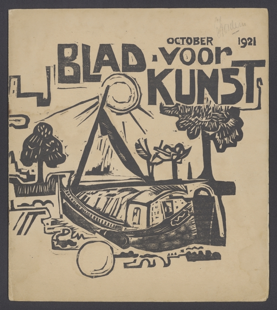 Blad voor Kunst 1, october 1921 (G-37)