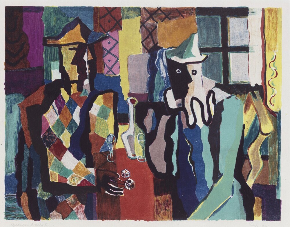 Les joueurs, Paris 1945