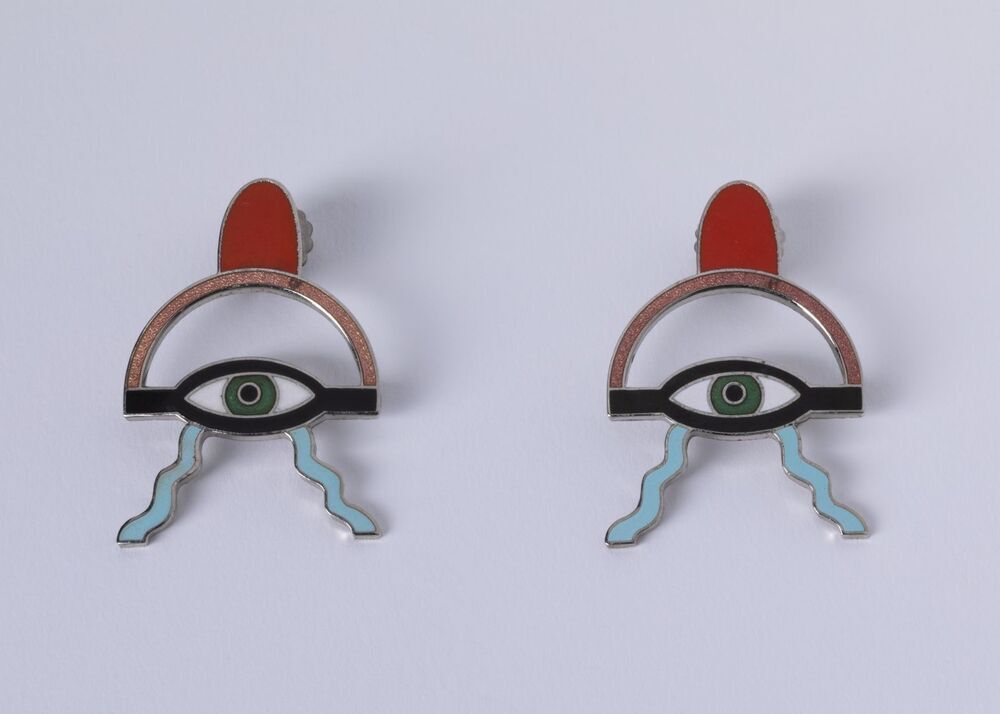 Oorhangers "LARME CROC"