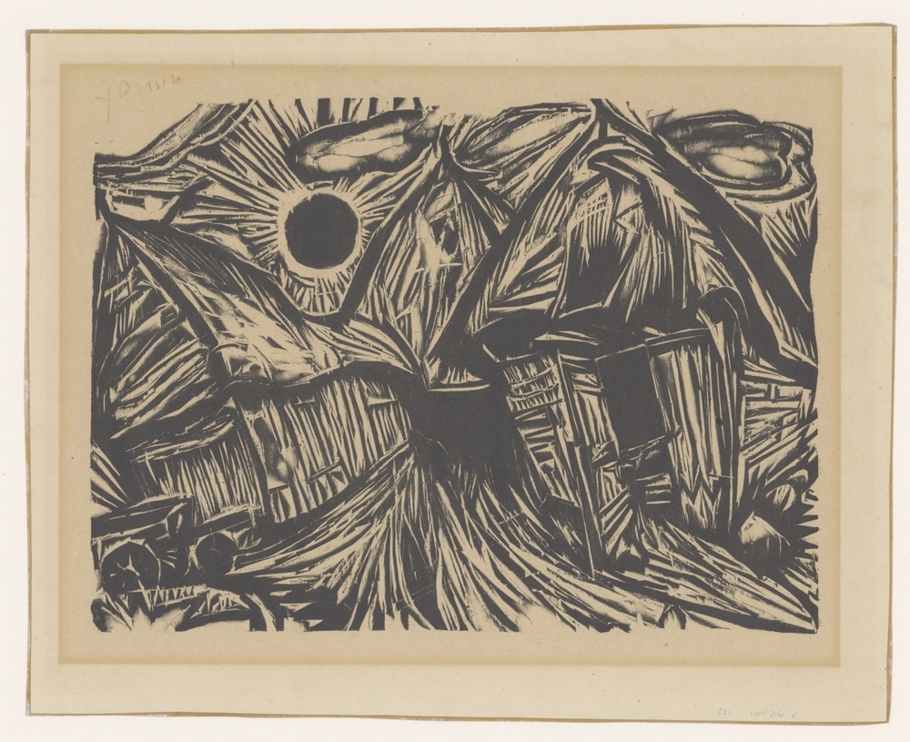 Ondergaande zon (Orvelte)