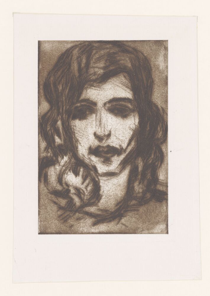 Zonder titel (Portret van een vrouw)