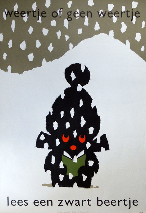 zonder titel (weertje of geen weertje, lees een zwart beertje)