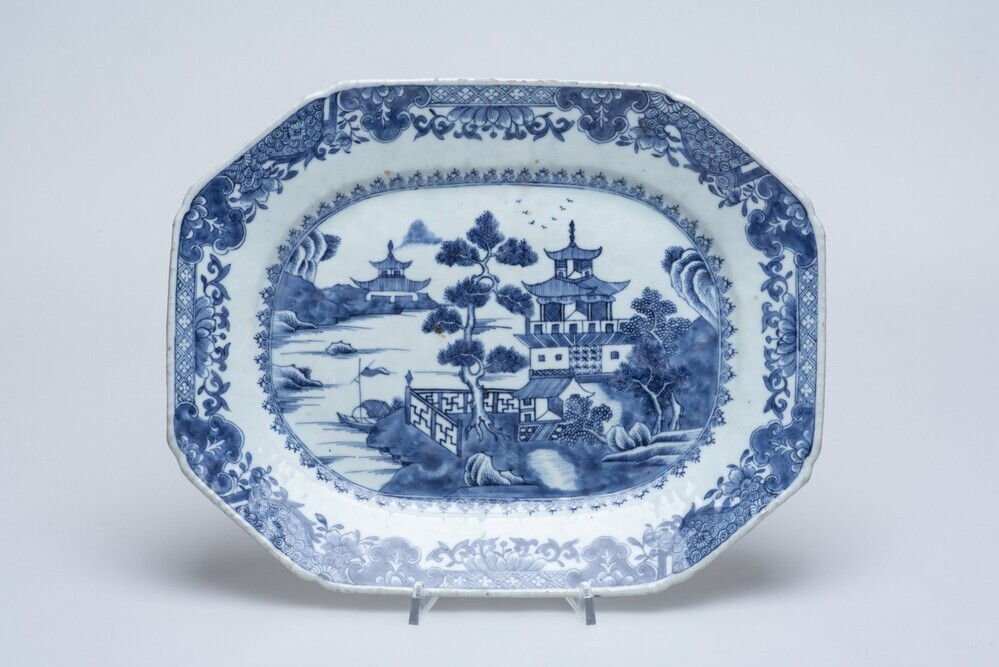 achtkantige schaal (25-delig eetservies)