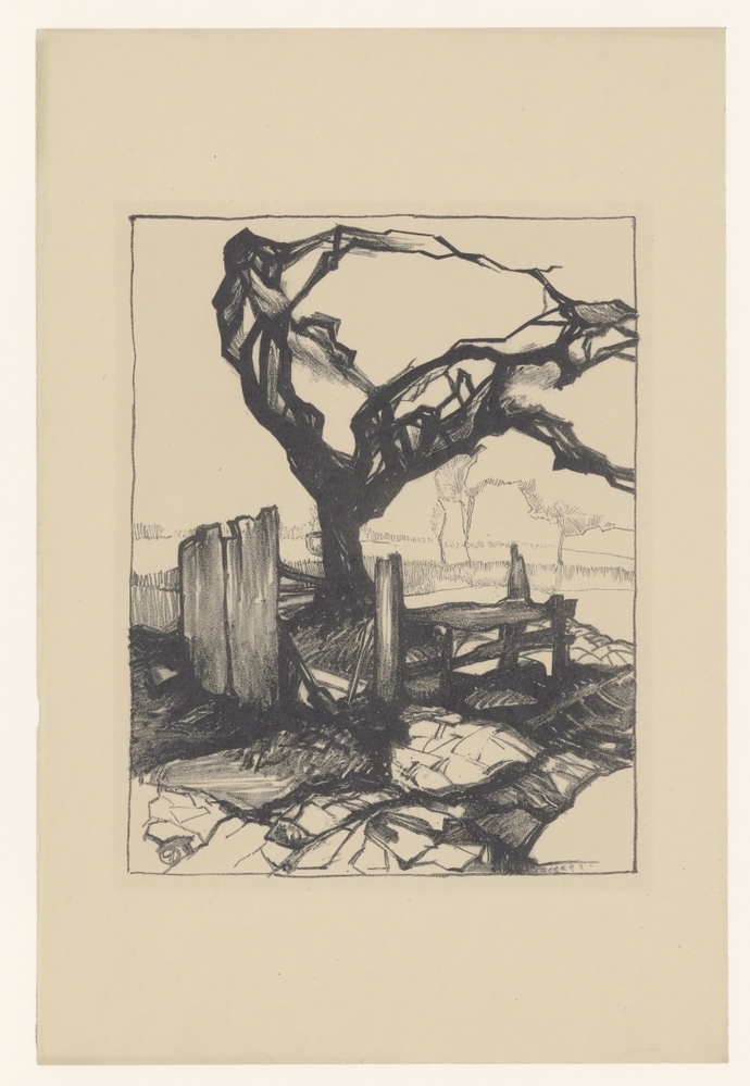 Gestileerde vruchtboom Blauwborgje