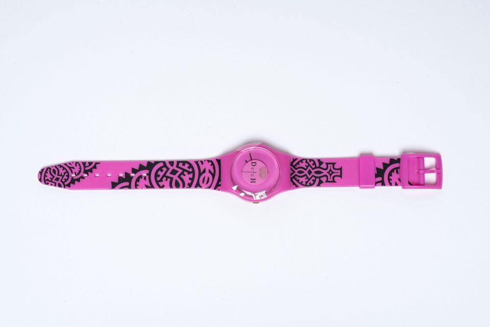 Dutch horloge, roze