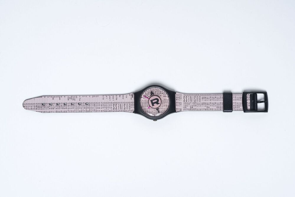 Business Art-Art Business horloges; serie van zes