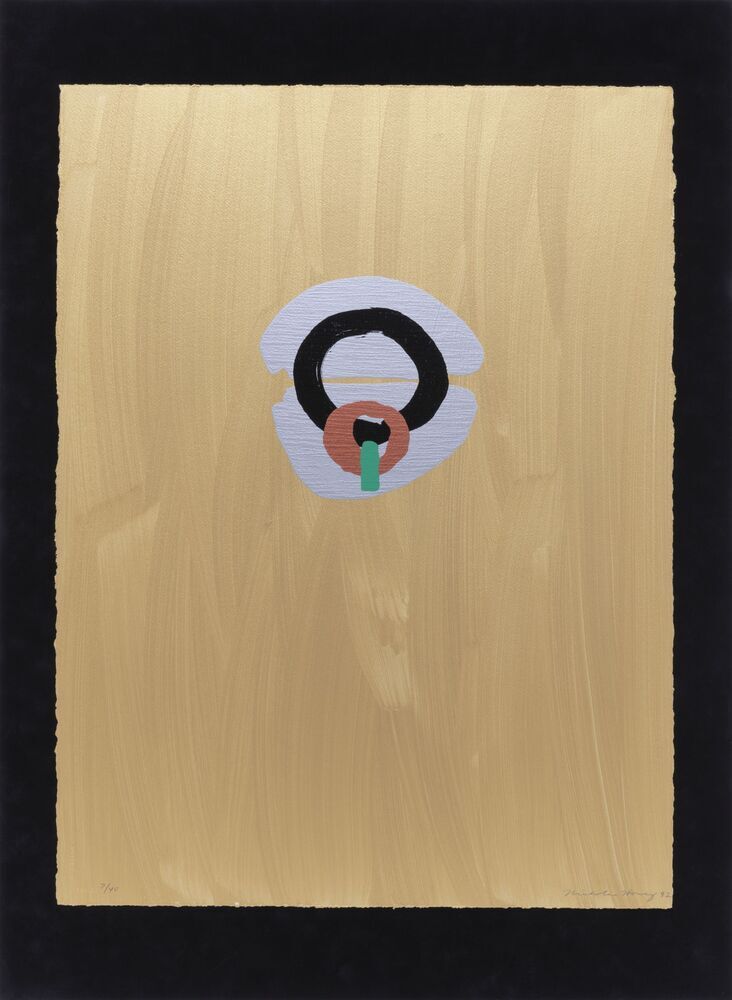 Late light (gold print)