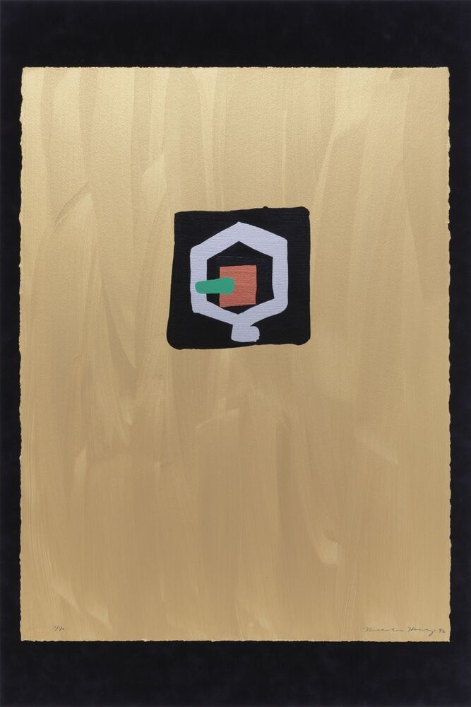 Late light (gold print)