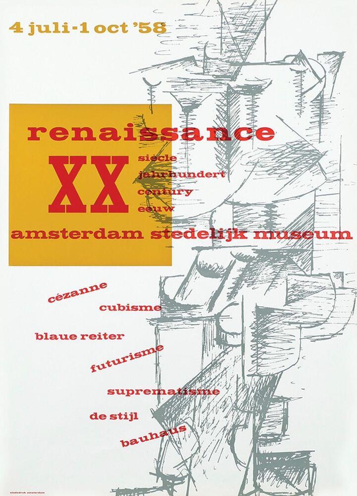 Renaissance XX eeuw. Cézanne, cubisme, Blaue Reiter, futurisme, suprematisme, De Stijl, Bauhaus