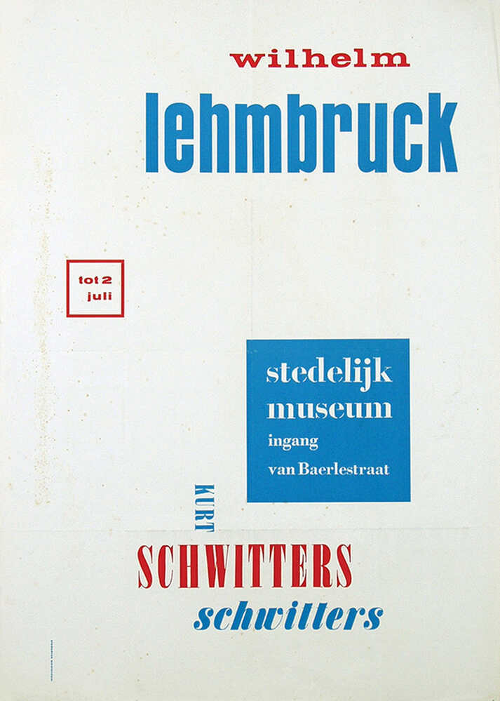 Wilhelm Lehmbruck, Kurt Schwitters